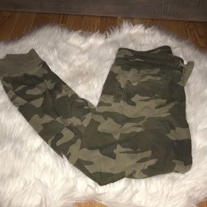Cozy camo joggers